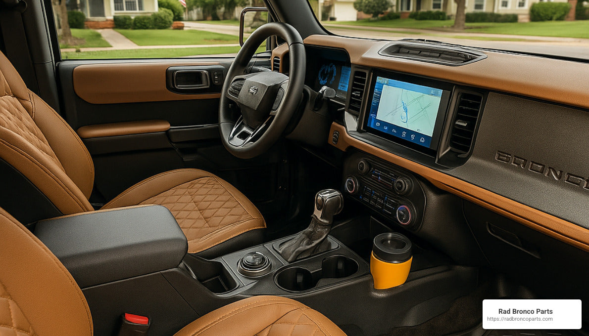 Ultimate Checklist for the Best Bronco Interior Accessories