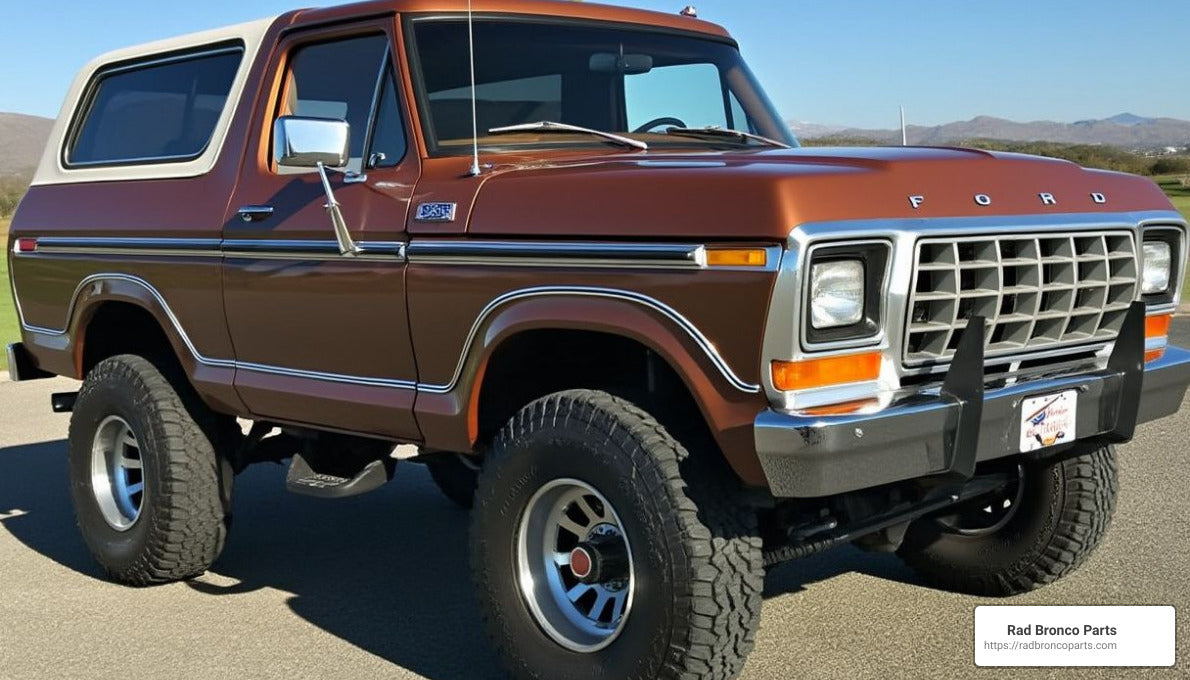 Adjustable Track Bars: The Key to Perfecting Your 79 Bronco's Ride