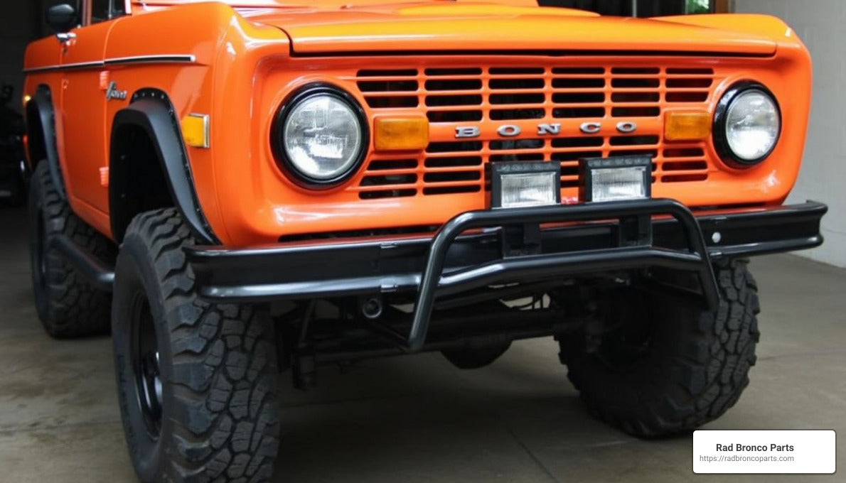 Choosing the Right Tube Bumper for Your Bronco II