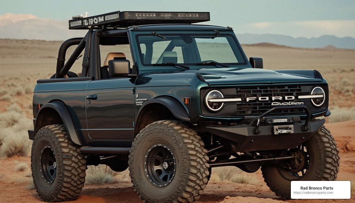 Bronco Bling: Elevate Your Ride with These Accessories