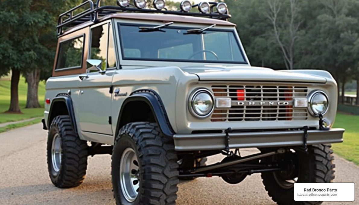 A Practical Guide to Choosing a Bronco Steel Bumper