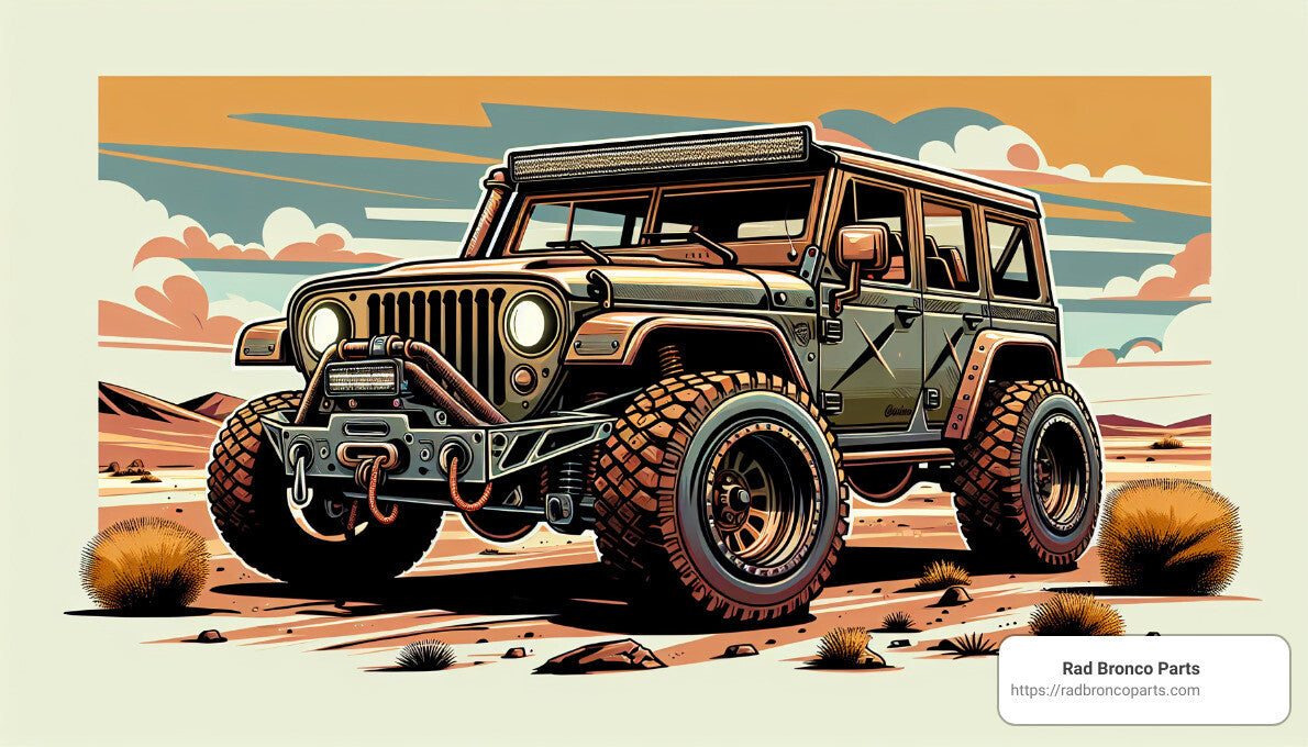 Choosing the Perfect Custom Bumper for Your Ford Bronco