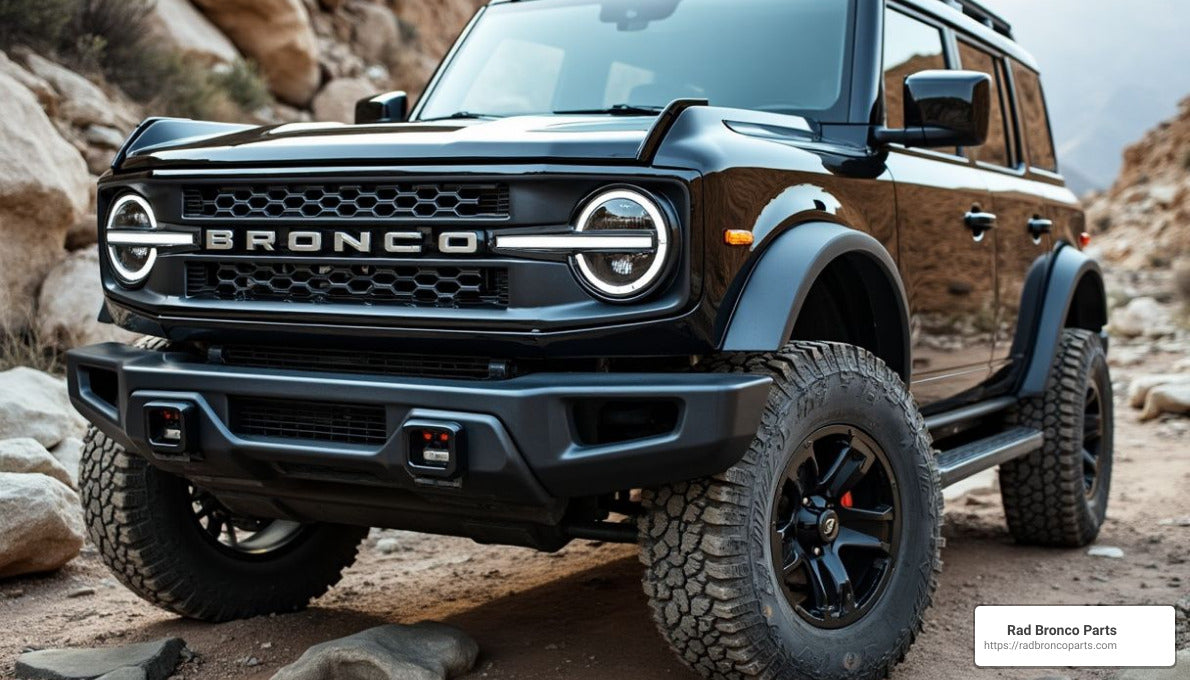 A Quick Start Guide to Buying Bronco OEM Rock Rails