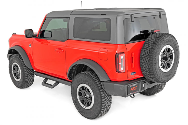 SR2 Adjustable Aluminum Step 2-Door Ford Bronco | Rough Country