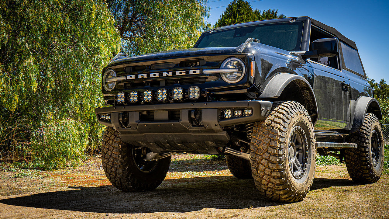Baja Designs 2021+ Ford Bronco 6 XL Linkable Light Bar For OE Steel Bumper