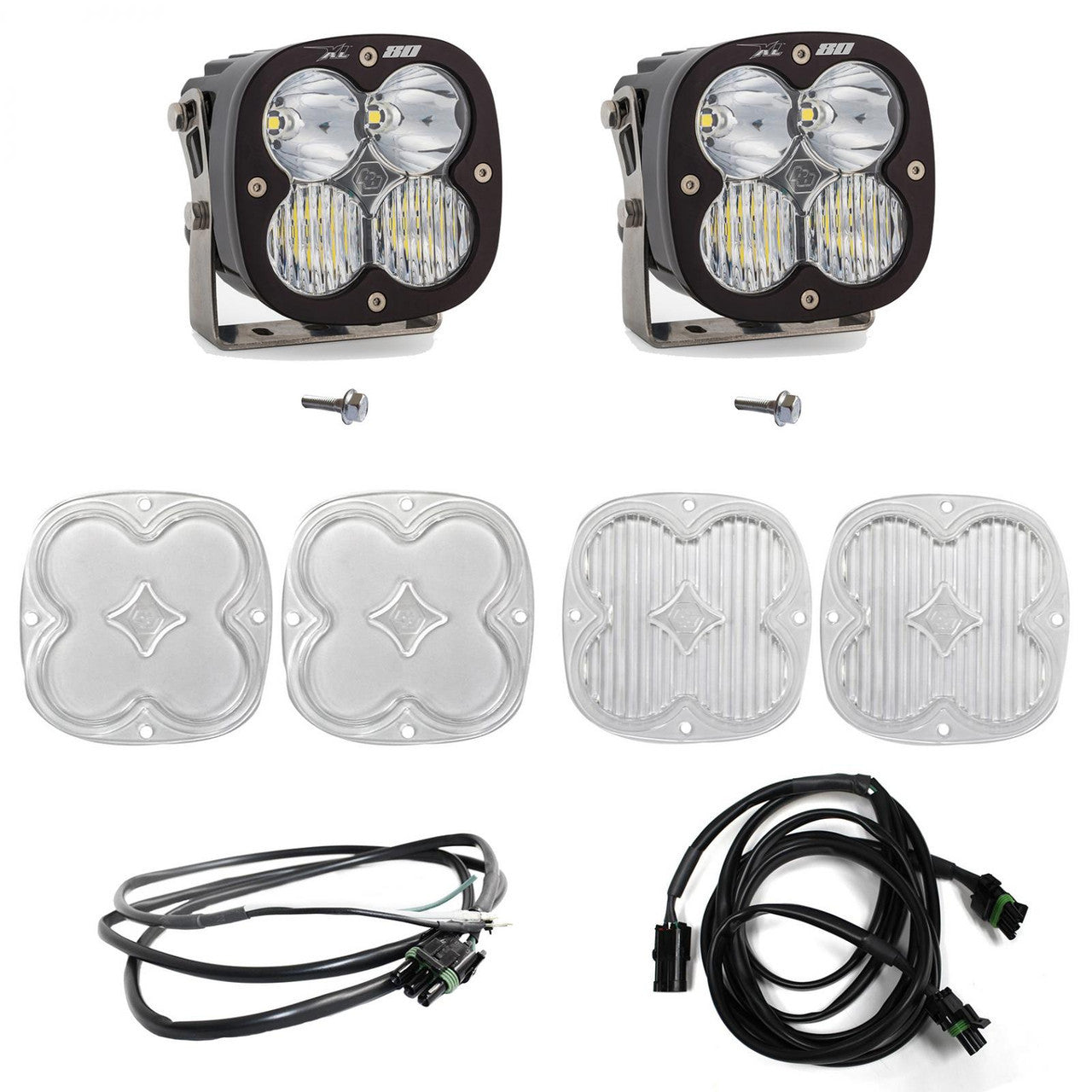 Baja Designs 2021+ Ford Bronco A Piller Light Kit XL80 D/C