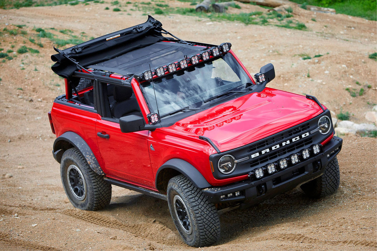 Baja Designs 2021+ Ford Bronco Roof Light Bar Kit 8 XL Linkable