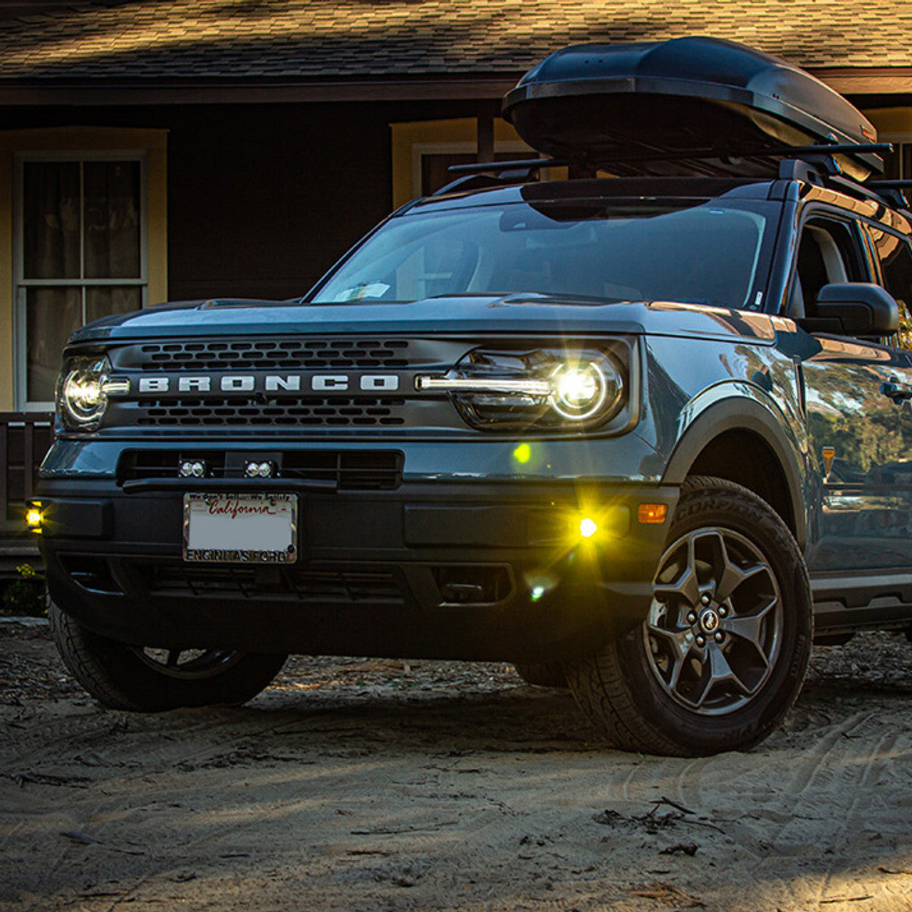 Baja Designs 21+ Ford Bronco Sport S1 WC LED Fog Pocket Light Kit - Amber