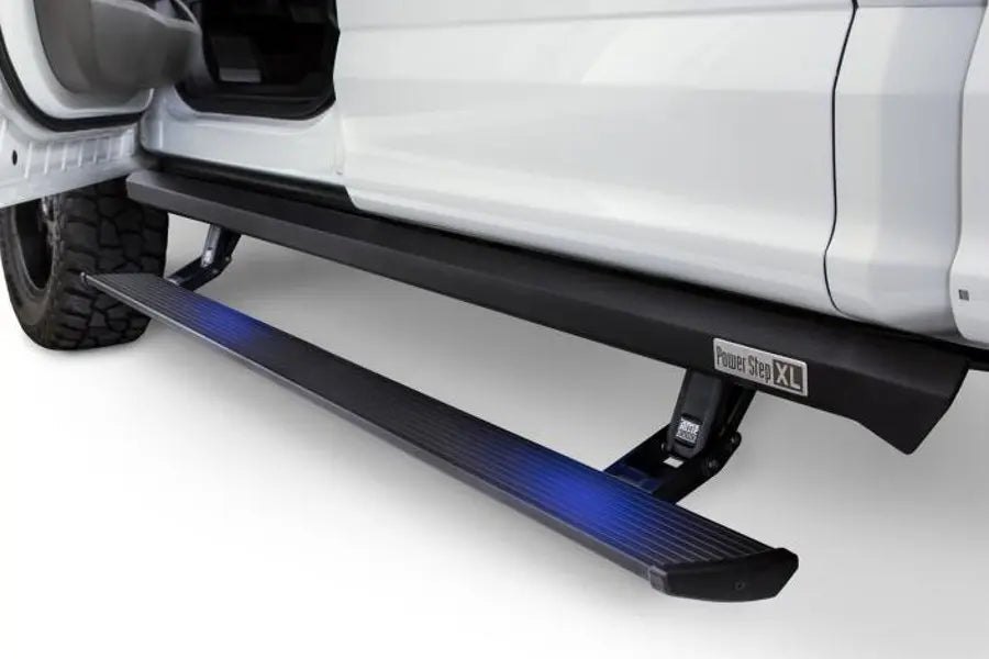 Ford Bronco Power Step XL Running Boards, LED Lighting | Amp Reasearch