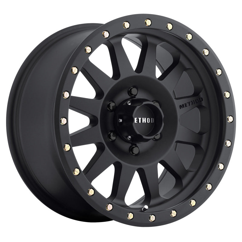 Ford Bronco Method MR304 Double Standard 18x9 +18mm Offset 6x5.5 108mm CB Matte Black Wheel
