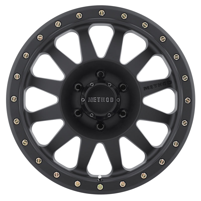 Ford Bronco Method MR304 Double Standard 18x9 +18mm Offset 6x5.5 108mm CB Matte Black Wheel