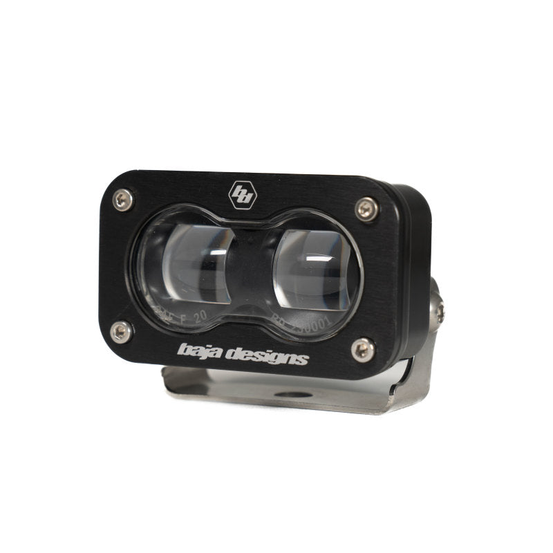 Baja Designs 21+ Ford Bronco w/Steel Bumper S2 SAE Pro Fog Pocket Light Kit