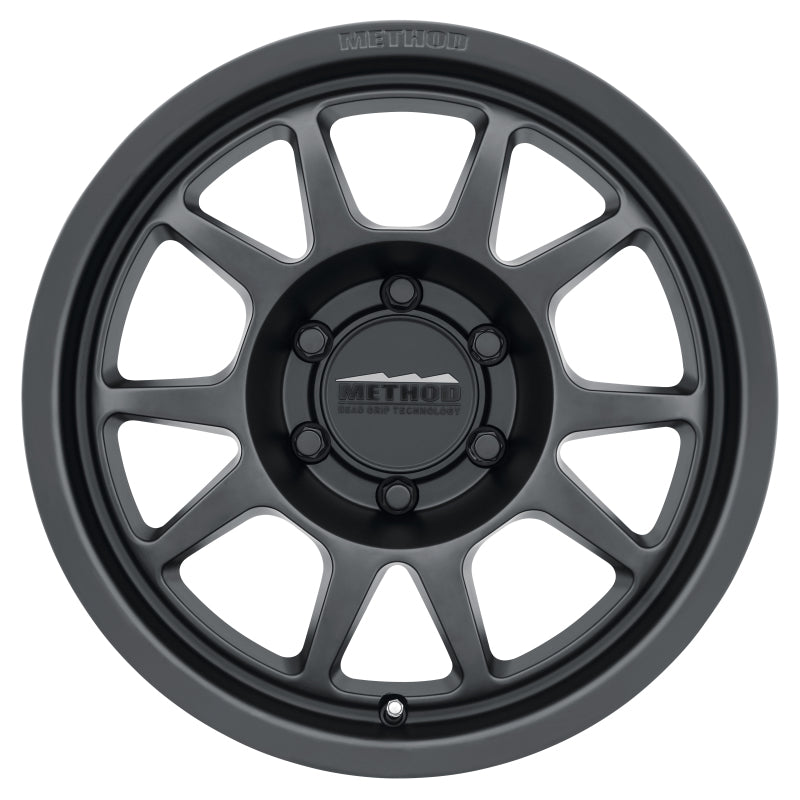 Ford Bronco Method MR702 17x8.5 0mm Offset 6x5.5 106.25mm CB Matte Black Wheel