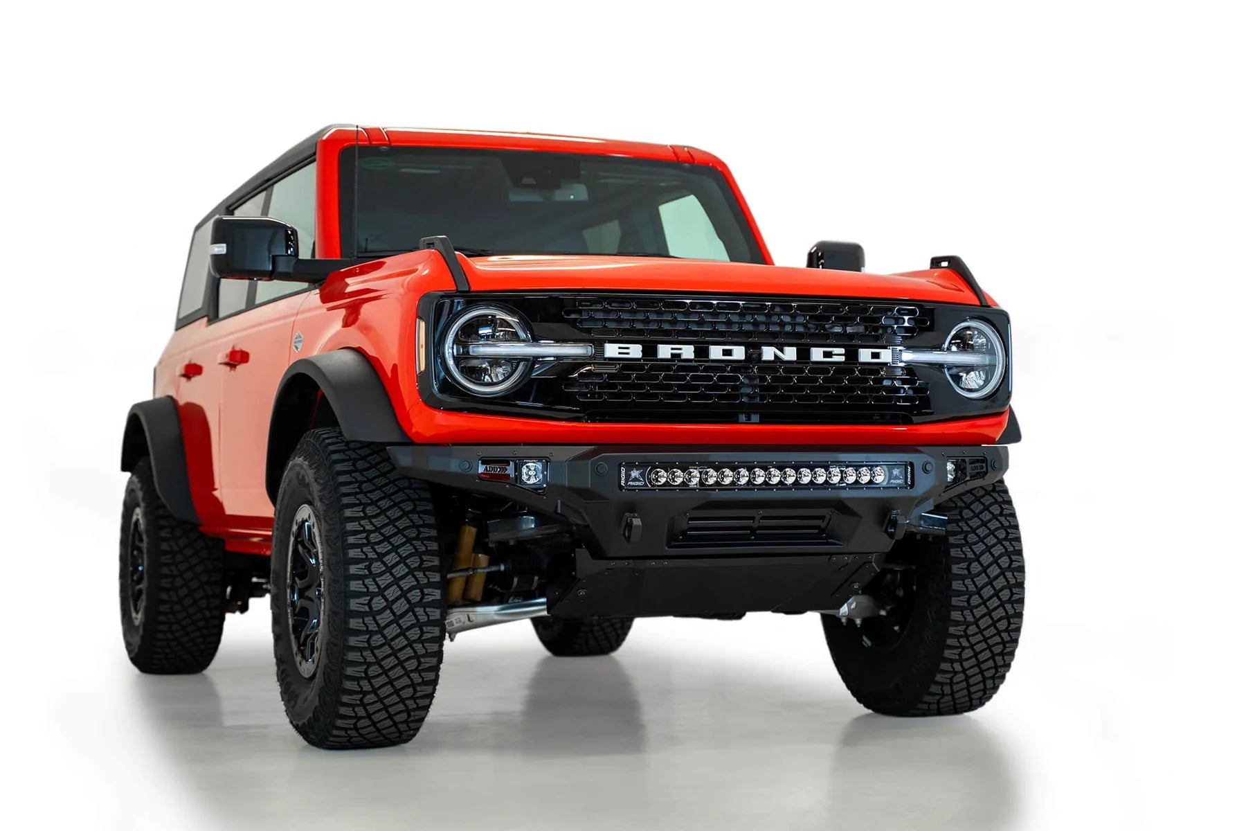 2021-2022 Ford Bronco Stealth Fighter Front Bumper | Addictive Desert Designs
