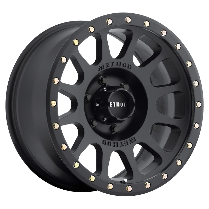Ford Bronco Method MR305 NV 18x9 -12mm Offset 6x5.5 108mm CB Matte Black Wheel