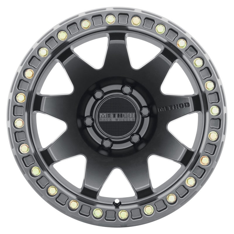 Ford Bronco Method MR108 17x9 -44mm Offset 6x5.5 106.25mm CB Matte Black w/BH-H24125-38 Wheel