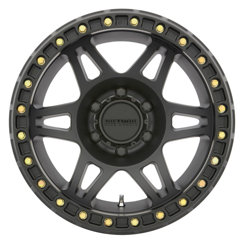 Ford Bronco Method MR106 Beadlock 17x9 -44mm Offset 6x5.5 108mm CB Matte Black w/BH-H24125 Wheel
