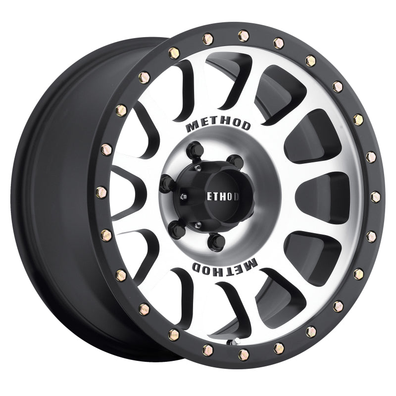 Ford Bronco Method MR305 NV 17x8.5 0mm Offset 6x5.5 108mm CB Machined/Black Street Loc Wheel