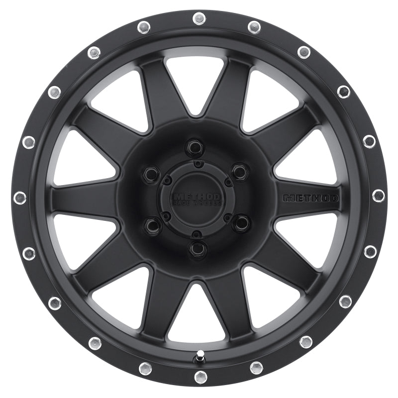 Ford Bronco Method MR301 The Standard 20x9 +18mm Offset 6x5.5 108mm CB Matte Black Wheel