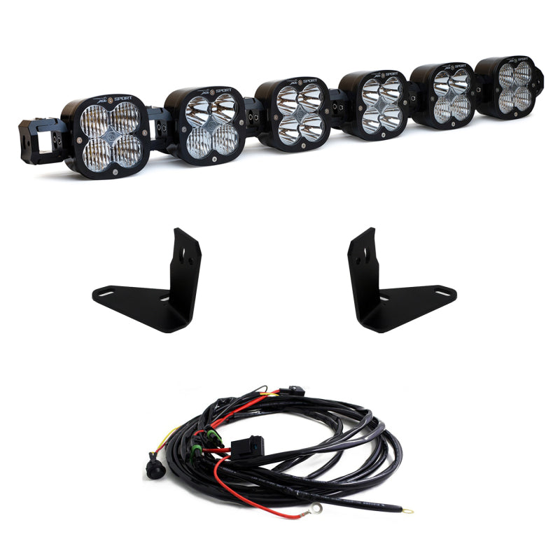 Baja Designs 2021+ Ford Bronco 6 XL Linkable Light Bar For OE Steel Bumper