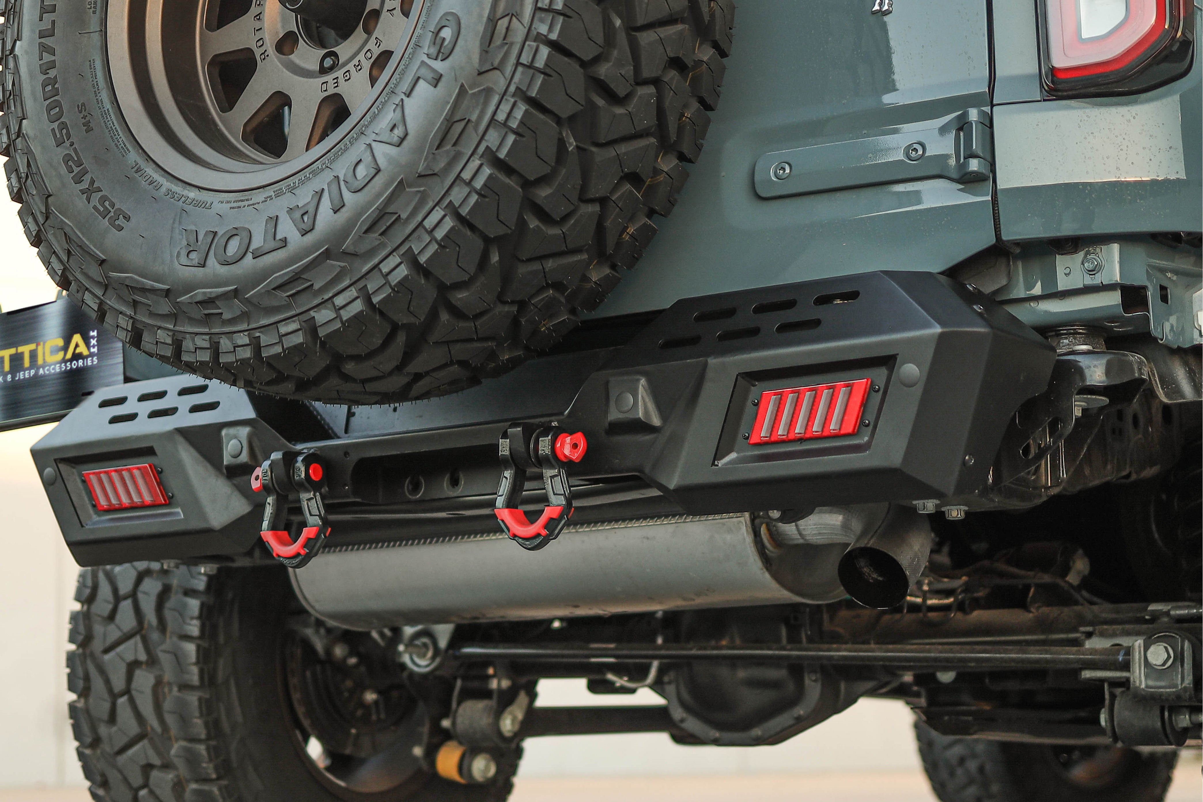 2021-2024 Ford Bronco Terra Series Rear Bumper