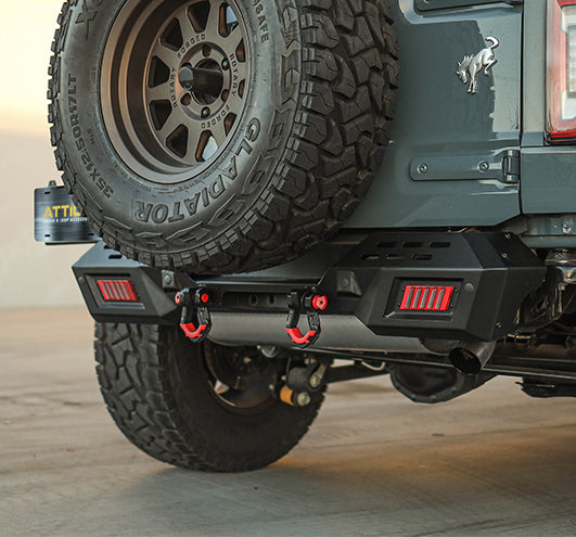 2021-2024 Ford Bronco Terra Series Rear Bumper