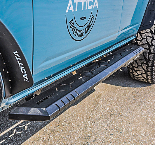2021-2024 Ford Bronco Frontier Series Side Steps