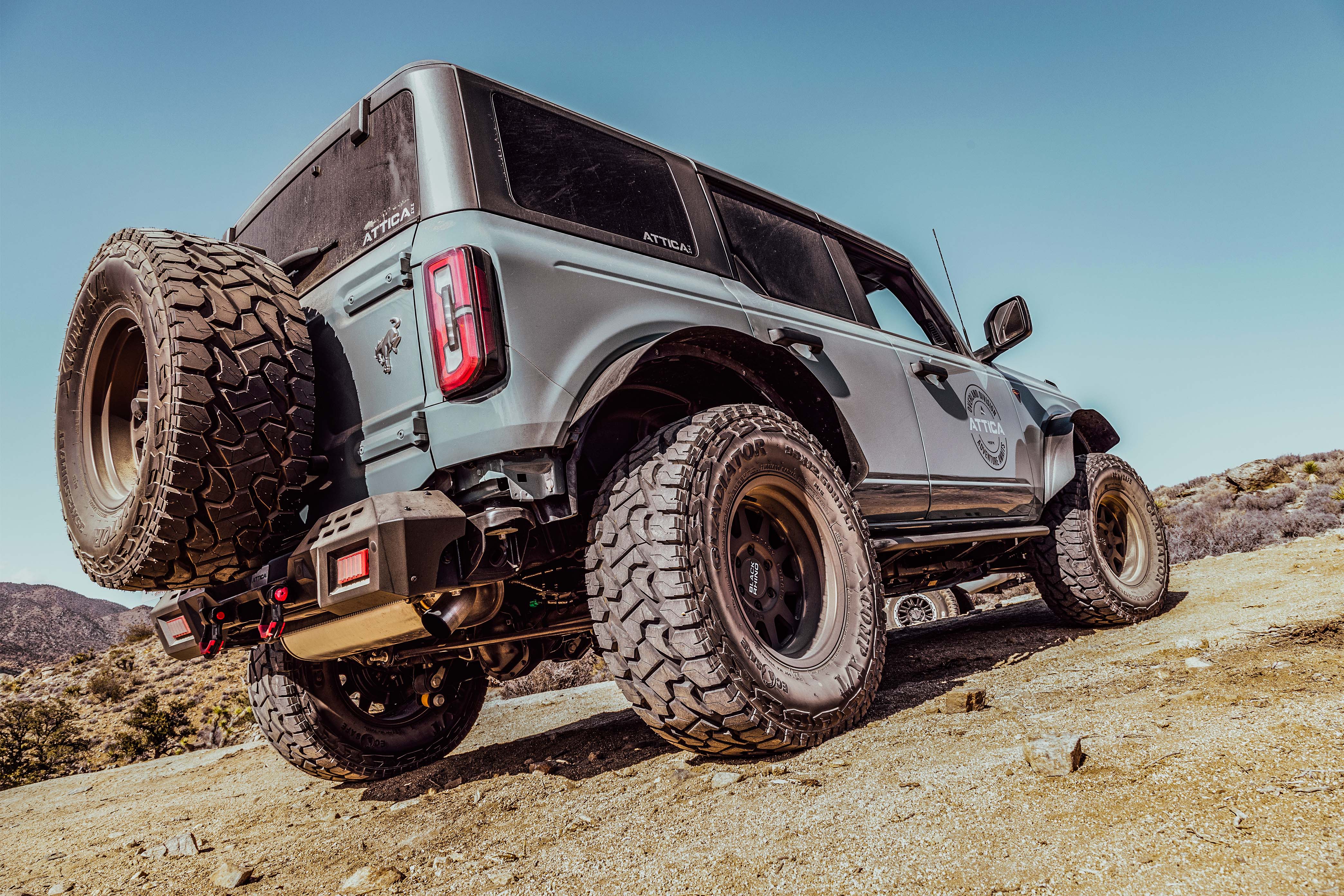 2021-2024 Ford Bronco Terra Series Rear Fender Flares