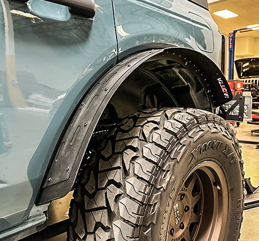 2021-2024 Ford Bronco Terra Series Rear Fender Flares