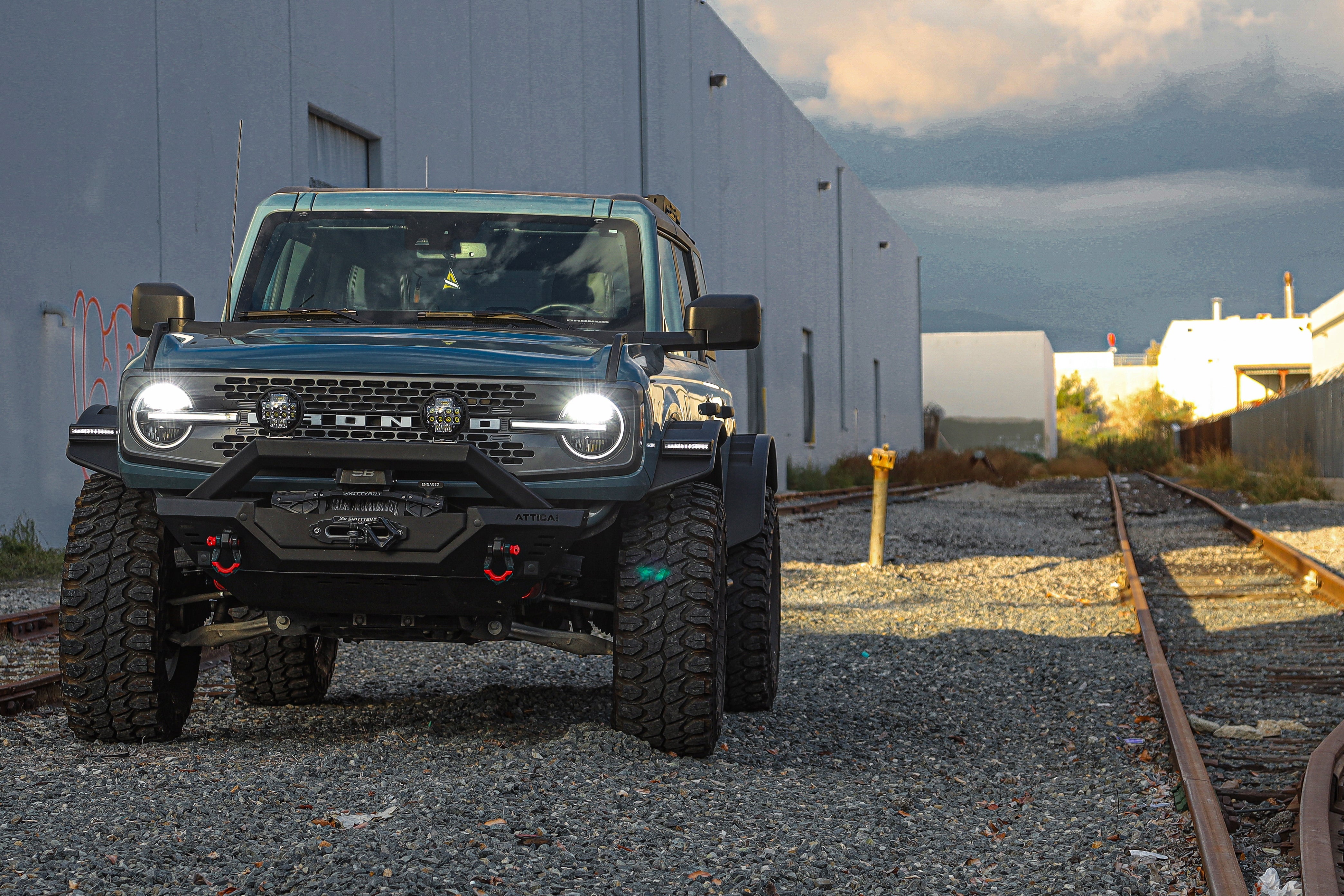 2021-2023 Ford Bronco Frontier Series Front Fender Flares | Attica