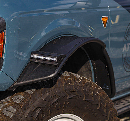 2021-2023 Ford Bronco Frontier Series Front Fender Flares | Attica