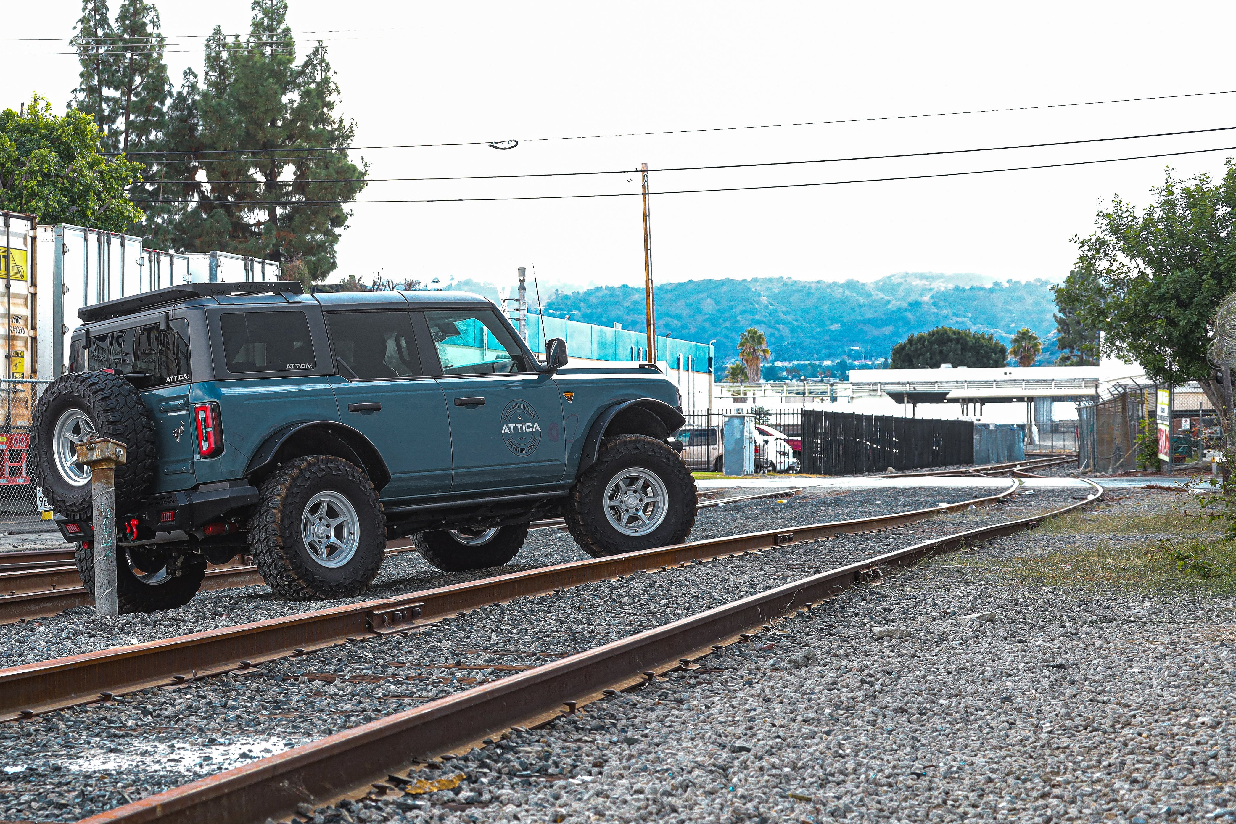 2021-2023 Ford Bronco Frontier Series Rear Fender Flares | Attica