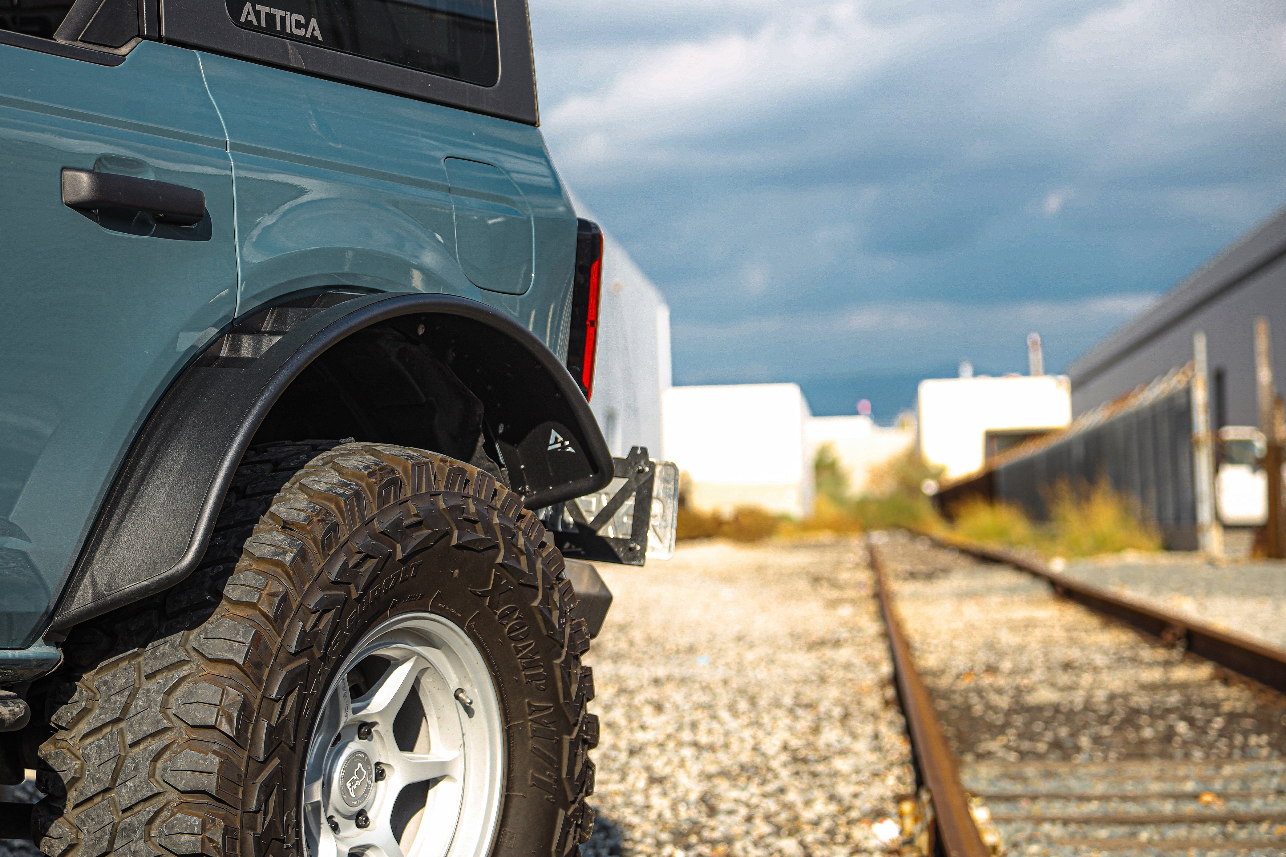 2021-2023 Ford Bronco Frontier Series Rear Fender Flares | Attica