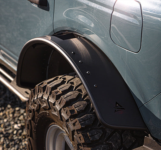 2021-2023 Ford Bronco Frontier Series Rear Fender Flares | Attica