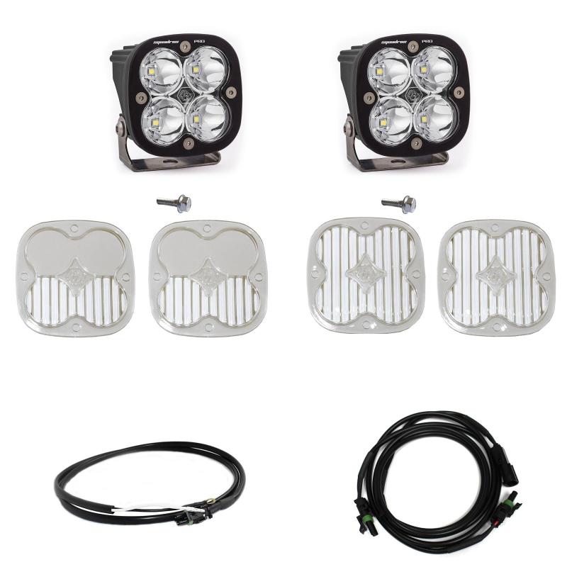Baja Designs 2021+ Ford Bronco A Piller Light Kit Squadron Pro Spot
