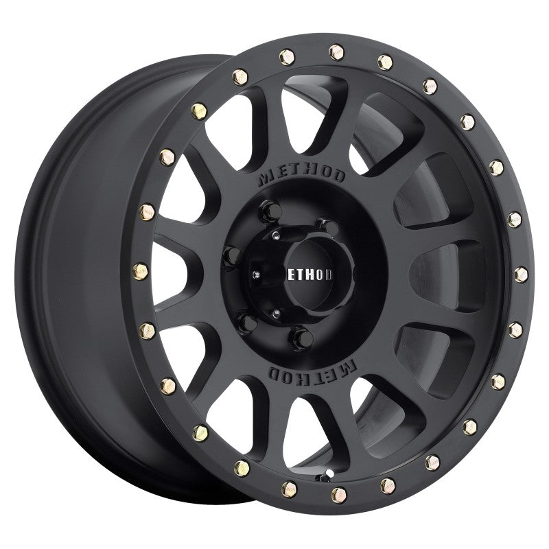 Ford Bronco Method MR305 NV 18x9 0mm Offset 6x5.5 108mm CB Matte Black Wheel