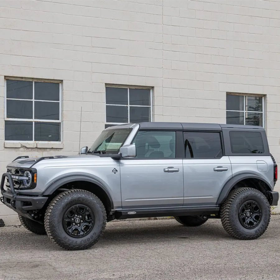 Bronco 4 Door Step Slider Rock Slider with Electronic step | Rock Slide Engineering
