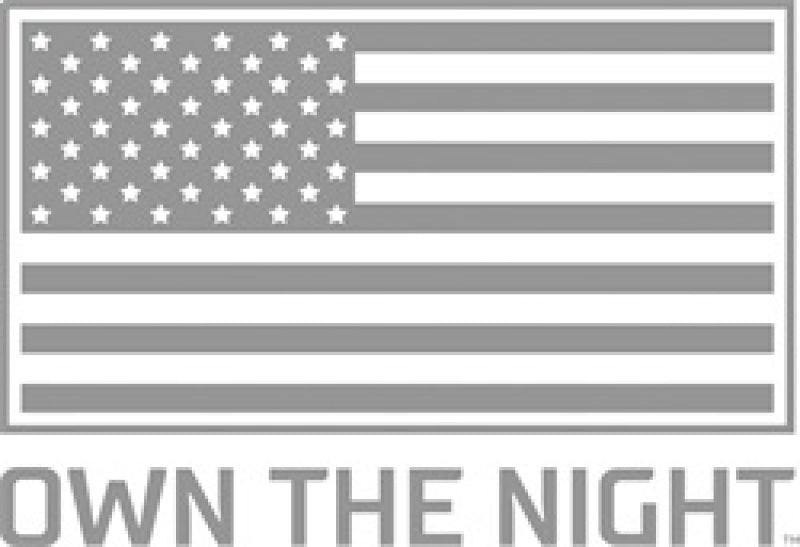 Own the night American flag