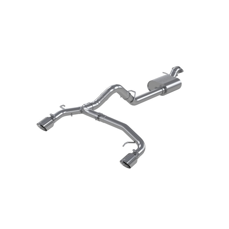 Ford Bronco 2.3/2.7L 3in Catback Exhaust Dual Split Aluminized Steel | MBRP