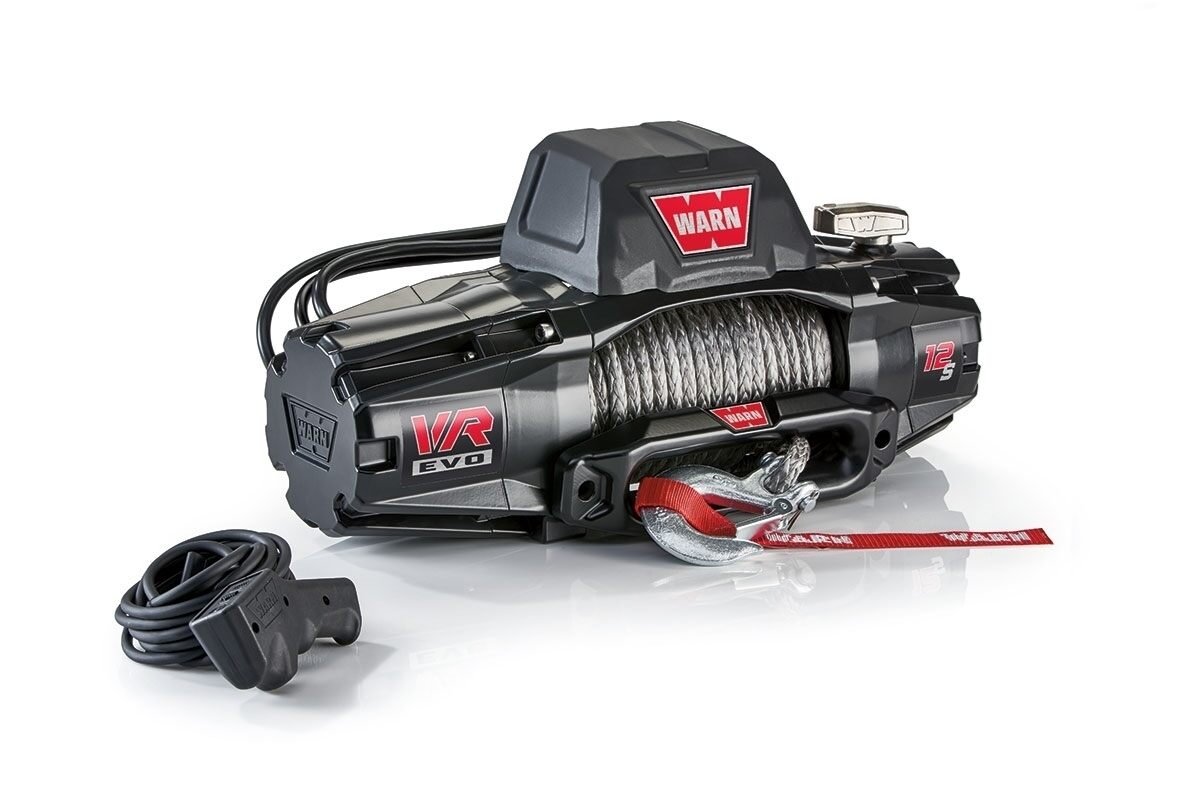 Ford Bronco 12000Lb Warn Evo Winch w Synthetic Rope