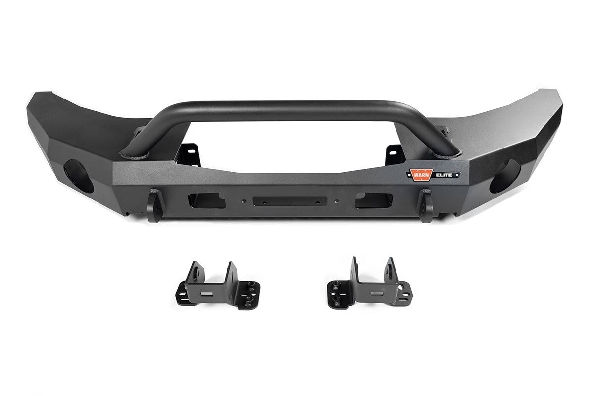 Ford Bronco Elite Front Bumper with Grille Guard | Warn