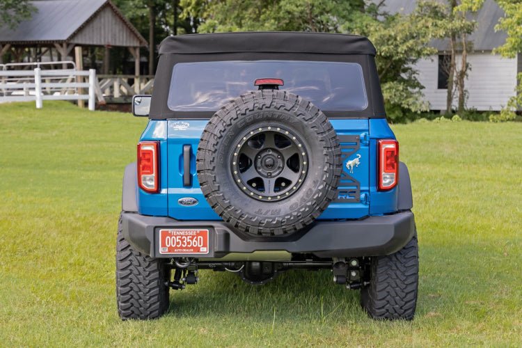 Ford Bronco Tailgate Reinforcement with Relocation Bracket | Rough Country