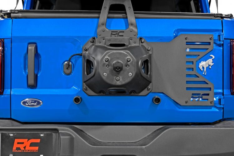 Ford Bronco Tailgate Reinforcement with Relocation Bracket | Rough Country
