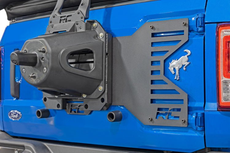 Ford Bronco Tailgate Reinforcement with Relocation Bracket | Rough Country