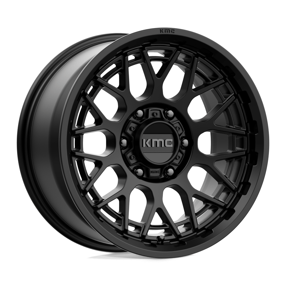 Ford Bronco Technic KM722 Wheel Satin Black  | KMC