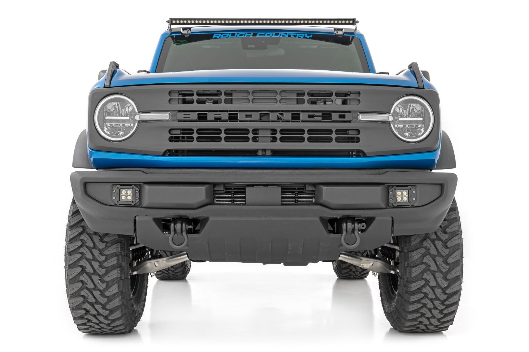 Ford Bronco Tow Hook Brackets | Rough Country