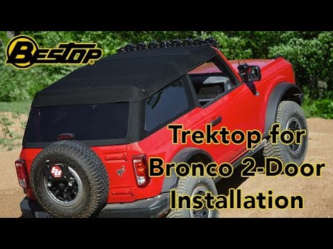 Trektop Slantback Soft Top Ford 2021-2022 Bronco