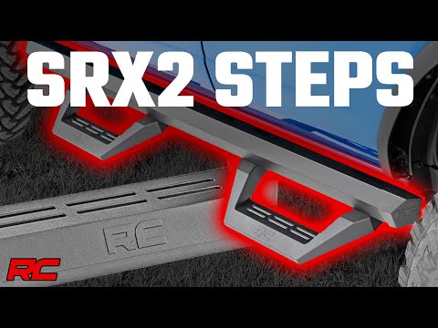 Bronco 4 Door SRX2 Adjustable Aluminum Step | Rough Country
