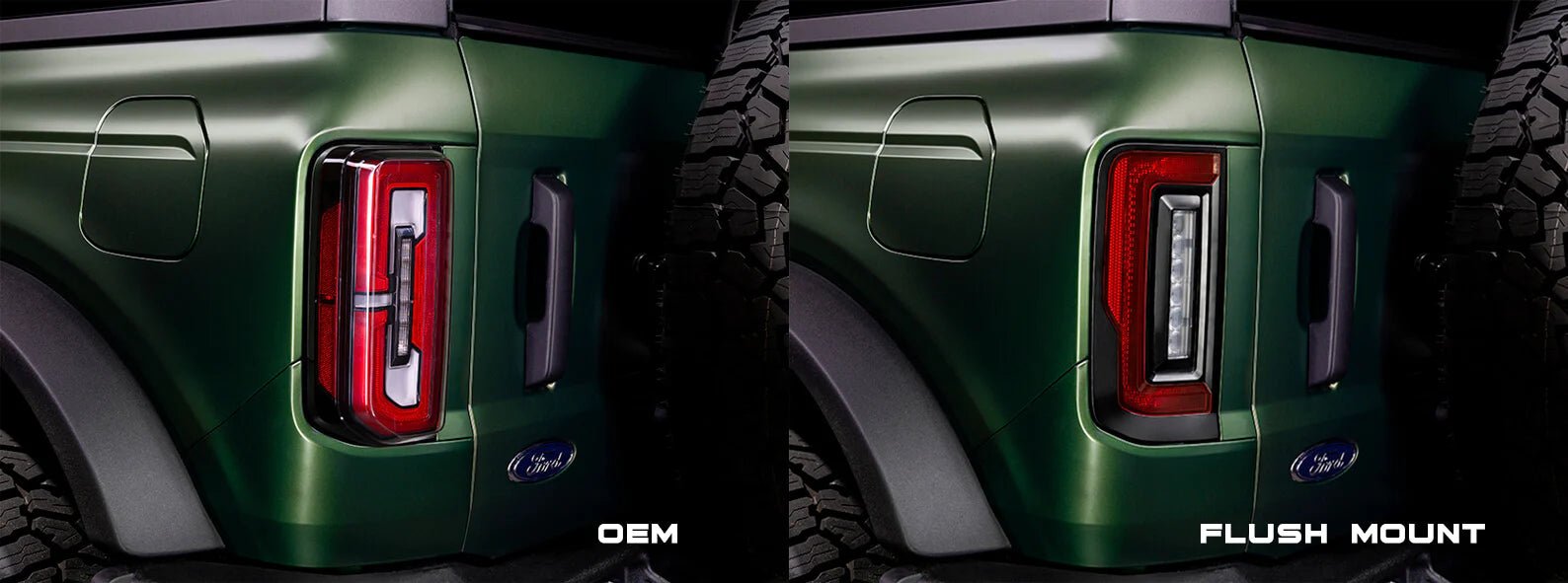 Oracle Lighting Ford Bronco Flush Mount LED Tail Lights