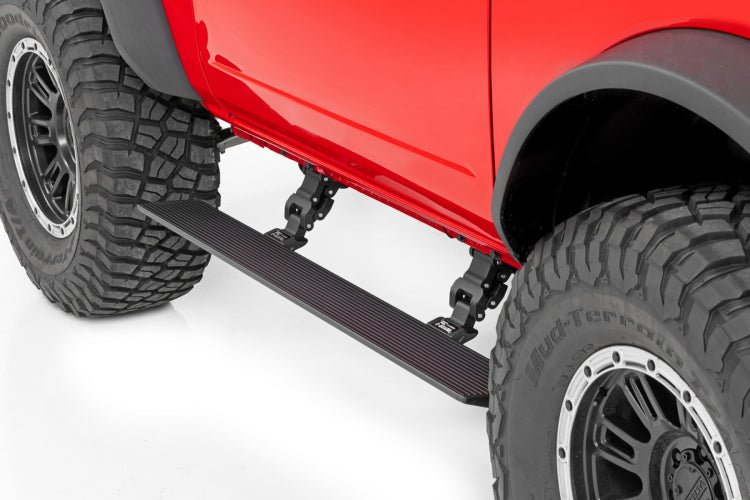 Power Lighted Running Boards 2 Door Ford Bronco | Rough Country